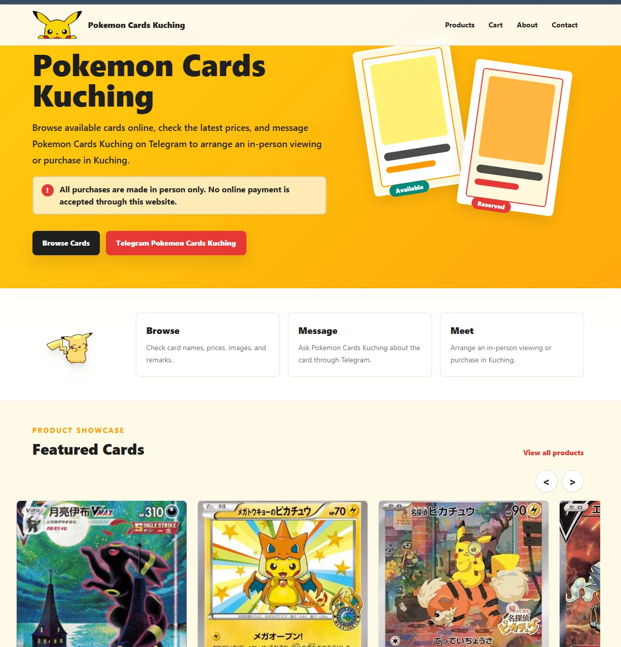 Pokemon Cards Kuching Case Study project image 1 of 1